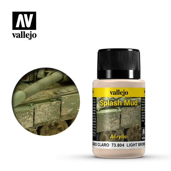 73.804 Light Brown Splash Mud - Weathering Effects - Vallejo Acrylic