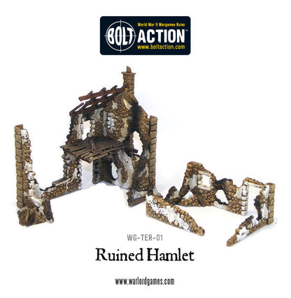 ruined hamlet plastic bolt action 28mm kit