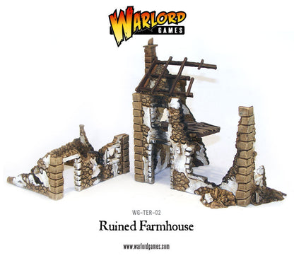 ruined farmhouse plastic bolt action 28mm kit
