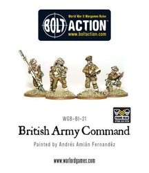 Army Command - British (Bolt Action - WGB-BI-21) :www.mightylancergames.co.uk