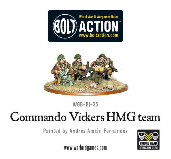 Commando Vickers MMG Team - British (Bolt Action)
