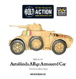 Autoblinda AB41 Armoured Car - Italy (Bolt Action)