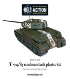 T-34/85 Medium Tank - Soviet (Bolt Action) :www.mightylancergames.co.uk 