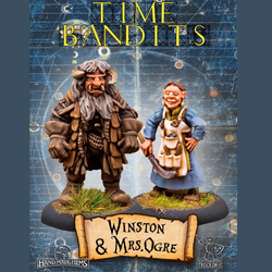 Winston and Mrs Ogre from the officially licenced Time Bandits range by Northumbrian Tin Solider