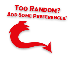 D&D Randomiser Preferences